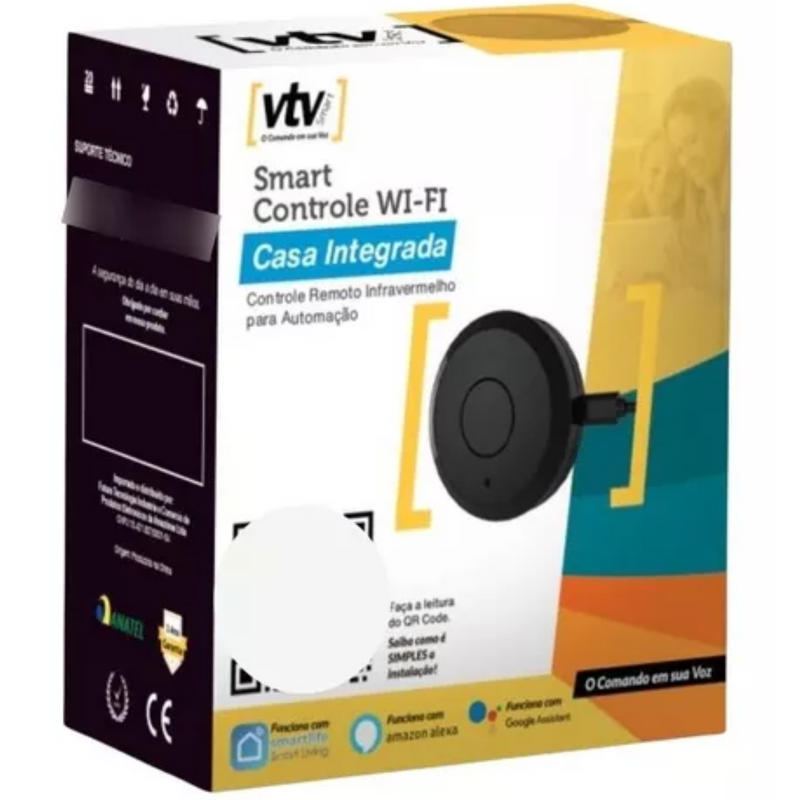 Smart Controle Inteligente Por Comando De Voz Wifi - Mobile Blue Store