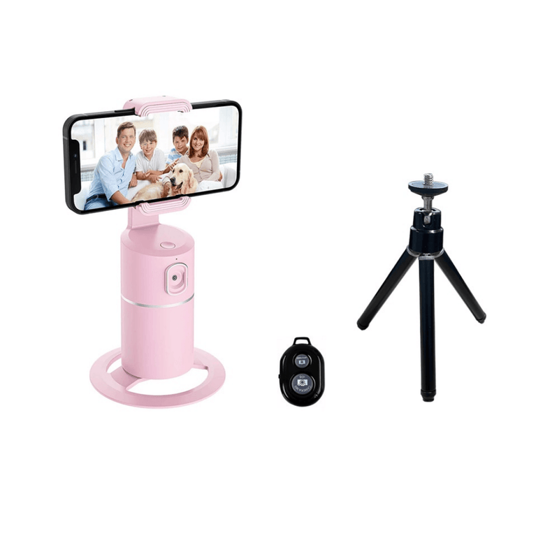 Cardan Inteligente De Rastreamento Facial Automático De 360° - Mobile Blue Store