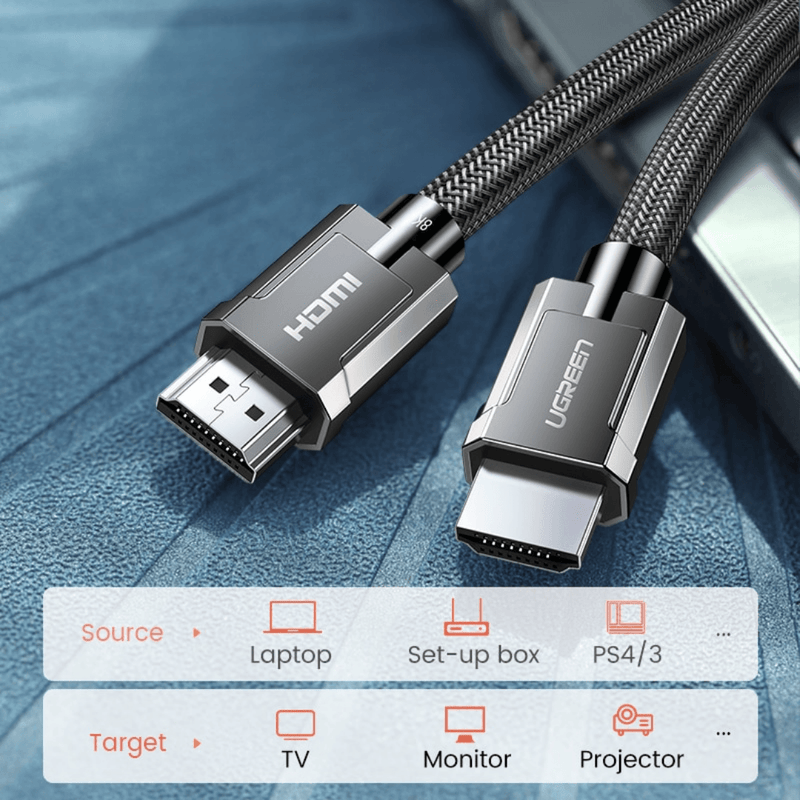 Cabo HDMI Xiaomi 8K HDMI - Mobile Blue Store