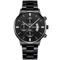 Relógio Masculino Black Motion Aço Inox Quartz - Mobile Blue Store